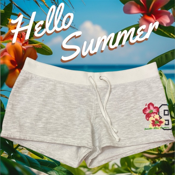 Juicy Couture Pants - RARE VINTAGE JUICY COUTURE FLEECE BUTT LOGO BOOTIE MICRO SHORTS